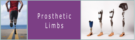 Walking aids and assistive devices, Prosthetic limbs